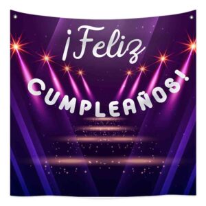 Letreros para fiesta de cumplea?os 1x1 mts (Mod. 5M)