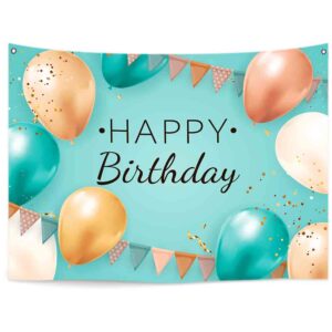 Decoraciones de happy birthday 3x1.5 mts (Mod. 6HH)