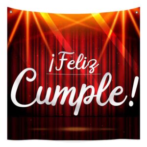 Lonas de cumplea?os originales 1x1 mts (Mod. 6M)