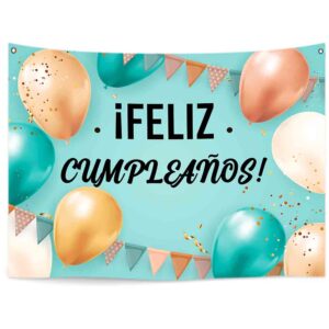 Lonas feliz cumplea?os 1.5x0.75 mts (Mod. 6HH)