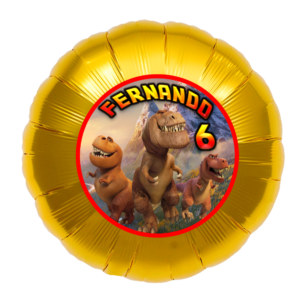 Globos de Dinosaurio Personalizados