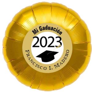 Globo de graduación personalizado