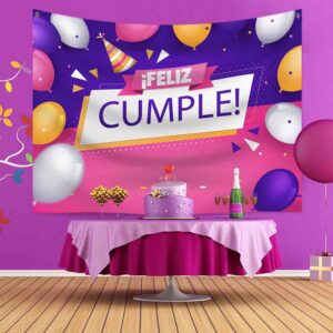 Lonas feliz cumplea?os 1.5x0.75 mts (Mod. 3HM)