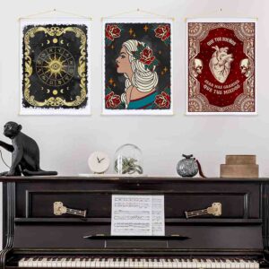 Carteles vintage decorativos 3 pz (Mod 2)