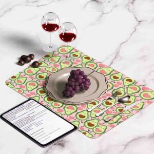 Individual para la mesa (Aguacate-Mod.5)