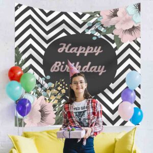 Happy birthday mujer 1x1 mts (Mod. 3M)