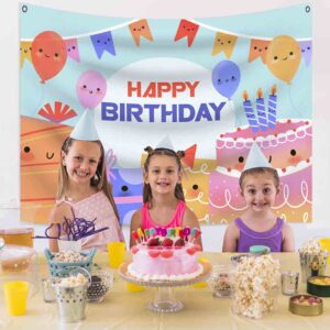 Cartel de happy birthday 3x1.5 mts (Mod. 2HNA)