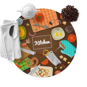 Mantel Para Mesa Redondo (Cocina-Mod-1)