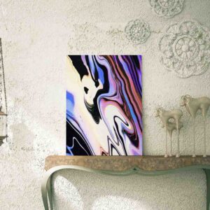 Pintura para habitacion Abstracto liquido