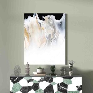 Pintura moderna para sala Liquido Oscilante