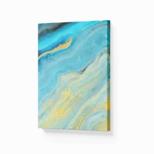 Pintura para cuarto de hombre Turbulento brillante