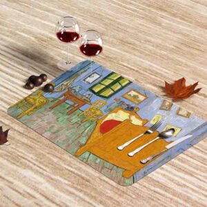Mantelitos individuales para mesa (Mod-La habitación - Vincent van Gogh)