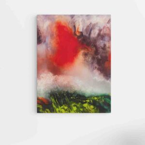 Pintura para cuarto de hombre Incendio amazónica