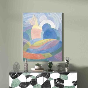 Cuadro para recamara en canvas Universo