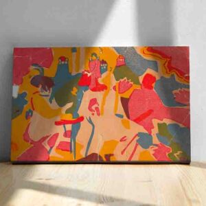 Cuadro decorativo sala Orientral-Vasili Kandinski