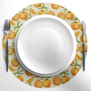 Mantel Para Mesa Redondo  (Mod.Fruta-Mod.3)