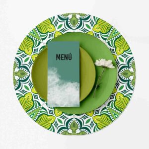 Mantel Para Mesa Redondo (Mandalas-Mod.2)