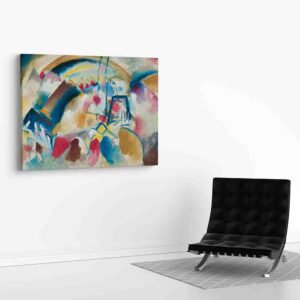 Pintura para habitacion Paisaje con Iglesia