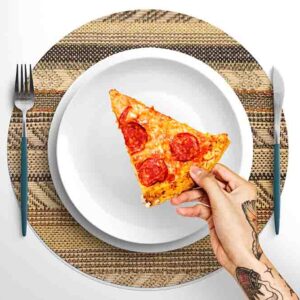 Mantel Para Mesa Redondo  (Mod.Tejido)