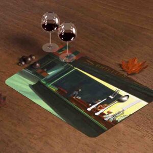 Individuales de mesa (Mod-Nighthawks - Edward Hopper)