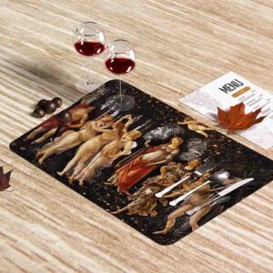 Tapete individual para mesa (Mod-La primavera - Sandro Botticelli)
