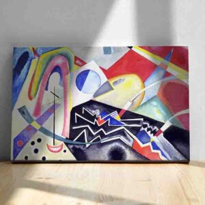 Pintura de cuarto Zig Zags - Vasili Kandinski