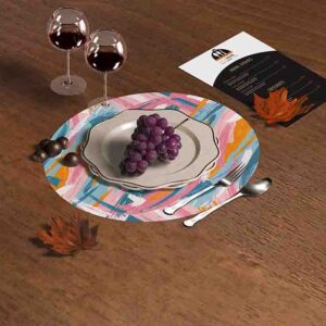 Mantel Para Mesa Redondo  (Mod.Paleta)