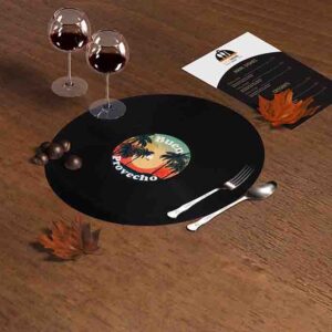 Mantel Para Mesa Redondo  (Mod.Disco)