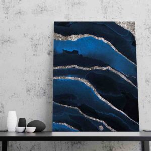 Venta de cuadro para sala Marea plateada