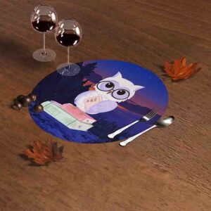 Mantel Para Mesa Redondo (Buho-Mod.5)