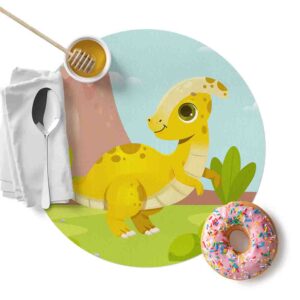 Mantel Para Mesa Redondo (Dinosaurio-Mod.5)