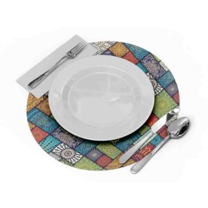 Mantel Para Mesa Redondo (Mandalas-Mod.6)