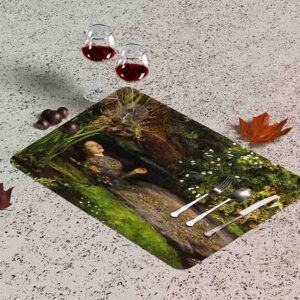 Manteles para mesa individuales (Mod-Ofelia - John Everett Millais)