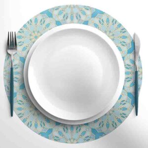 Mantel Para Mesa Redondo (Mandalas-Mod.7)