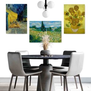 Pinturas de van gogh en canvas