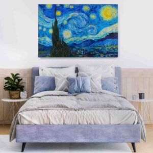 La noche estrellada de van gogh canvas