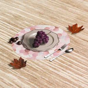Mantel Para Mesa Redondo  (Mod.Golden Rosa)
