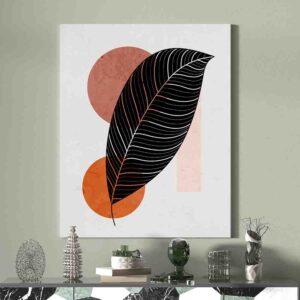 Cuadro minimalista decorativo en canvas Abundancia