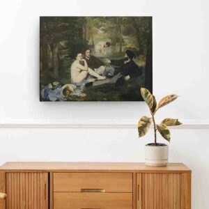 Obras De Arte Pintura en canvas Almuerzo en la hierba - Edouard Manet