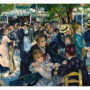 Tapetes individuales para comedor (Mod-Baile en el Moulin de la Galette - Pierre-Auguste Renoir)