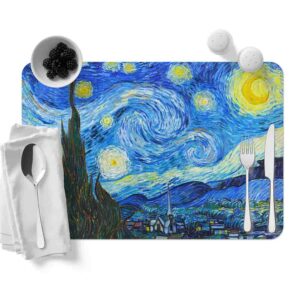 Individuales de mesa (Mod-Noche estrellada)