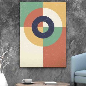 Pintura minimalista decoracion Ciclos analógicos