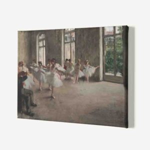 Cuadros Pinturas Famosas en canvas Ensayo de ballet - Edgar Degas