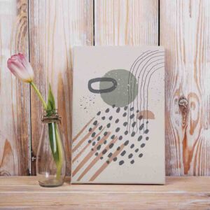 Impresion en canvas minimalista Estruendo