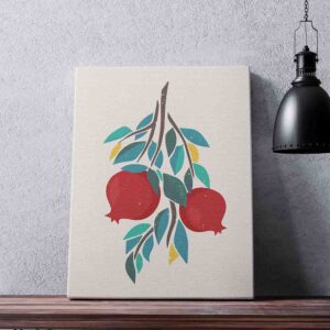 Cuadro figura geometrica en canvas Fresca cosecha