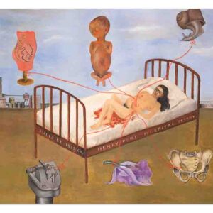 Individuales para mesa (Mod-Hospital Henry Ford - Frida Kahlo)