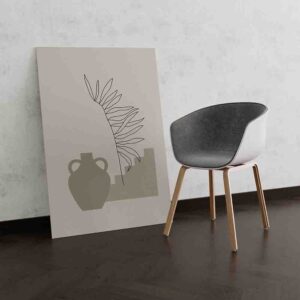 Cuadro minimalista para comedorInspiración