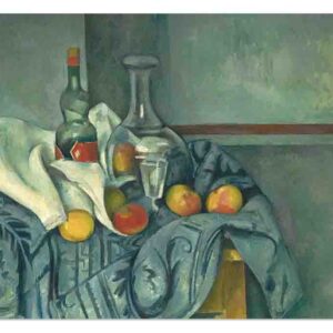Individual para la mesa (Mod-La botella de peppermint - Paul Cézanne)