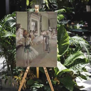 Cuadros Bonitos de arte La clase de ballet - Edgar Degas