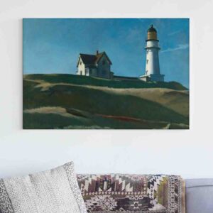 Cuadros Para Salas de arte La colina del faro - Edward Hopper